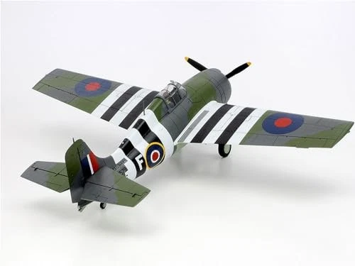 Tamiya 1/48 No.126 Grumman FM-1 Wildcat/Martlet Mk.V Plastic Model 61126 JAPAN81 - Immagine 3 di 4