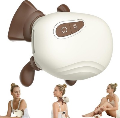 4D  Shiatsu  Wireless Neck Shoulder Massager, Bionic Hands Deep Tissue Massage,