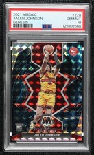 2021-22 Panini Mosaic Rookies Genesis Prizm Jalen Johnson #228 Rookie RC 0b2v