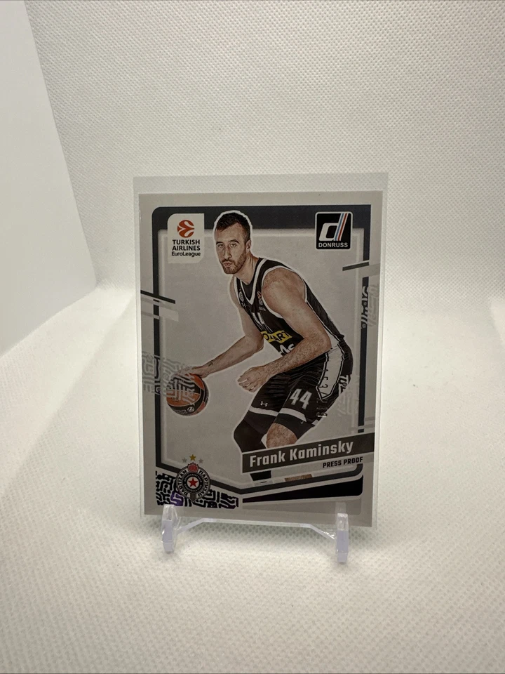 2023-24 Panini Donruss EuroLeague - #111 Frank Kaminsky KK Partizan - Image 4 of 4
