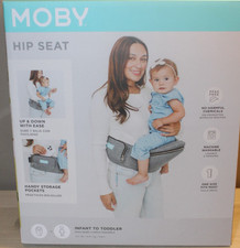 MOBY HIP SEAT BABY CARRIER HEATHER GRAY BRAND NEW IN BOX