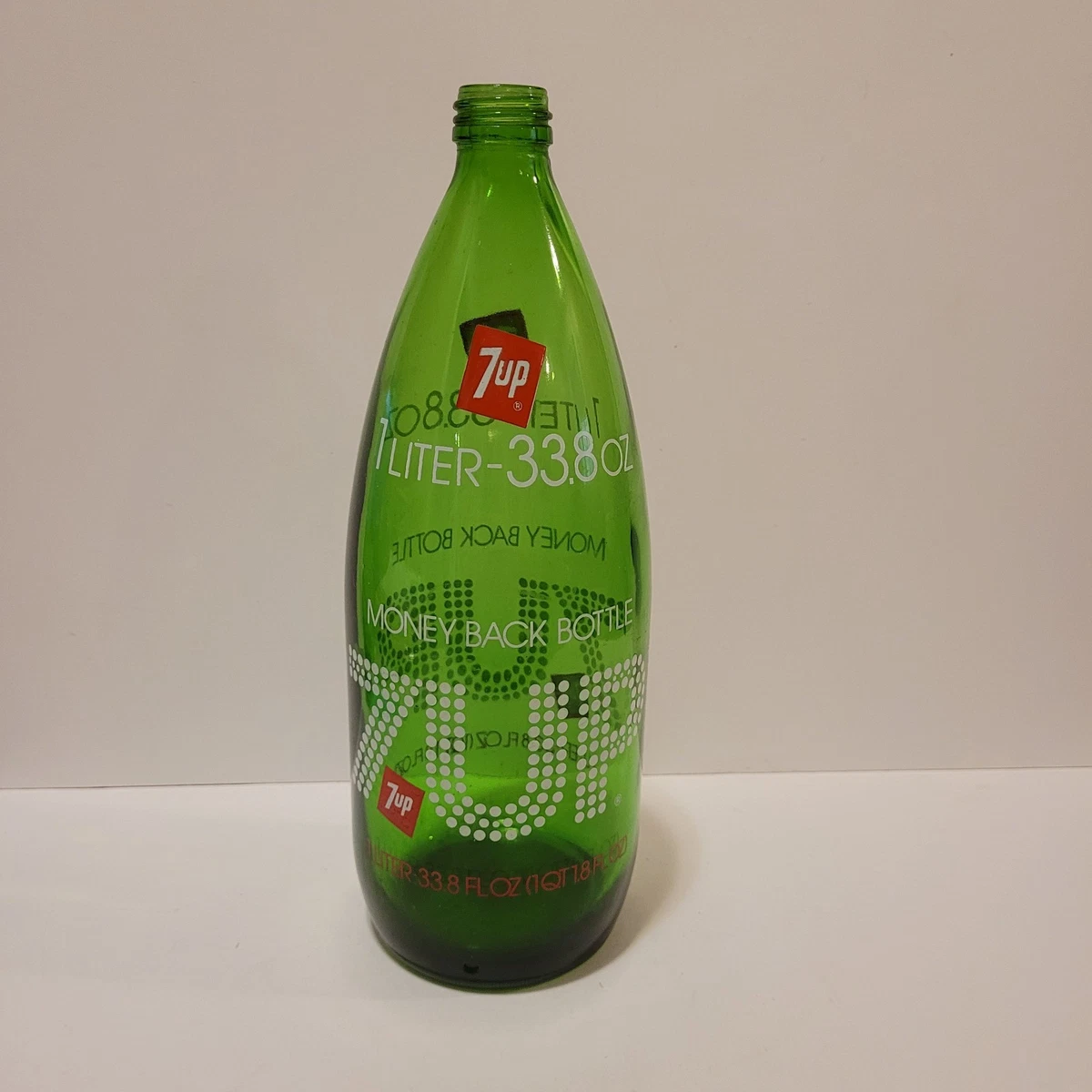 7up Glass Bottle In 7 Up Advertising for sale | eBay