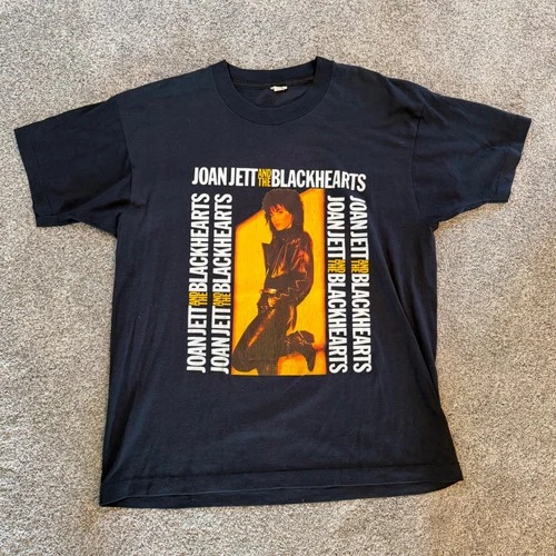 80s Joan Jett and the Blackhearts Concert Tour T-Shi 1980s vintage concert t-shirt, vintage, size XL, single stitch, B+ condition