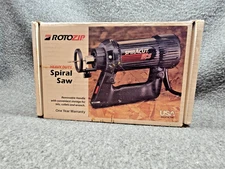 Roto Zip Spiral Saw SCS01 with Attachments Made in USA Pre-Owned