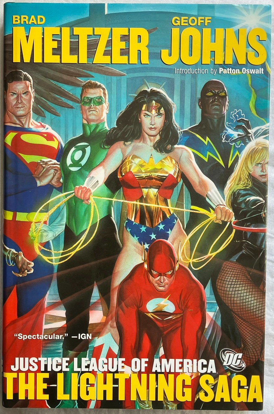 Justice League of America The Lightning Saga - HC Hardcover DC Comics