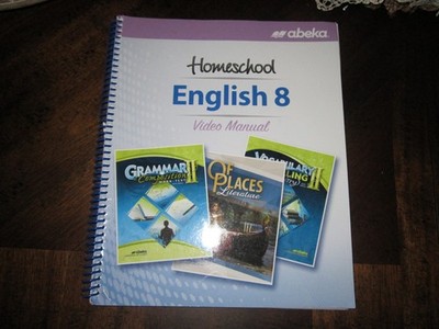 Abeka Grammar Composition II Language 8th Grade English Daily Guidebook