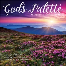 God's Palette 2026 12 X 12 Wall Calendar (Bookbook - Detail Unspecified)