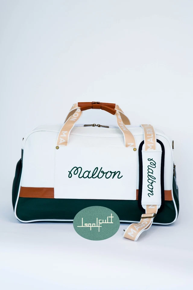 Precio de venta sugerido por el fabricante $369 Malbon Golf Culture Preserve Boston Bolsa EE. UU. ARANCEL PAGADO oferta Foto 2 de 4