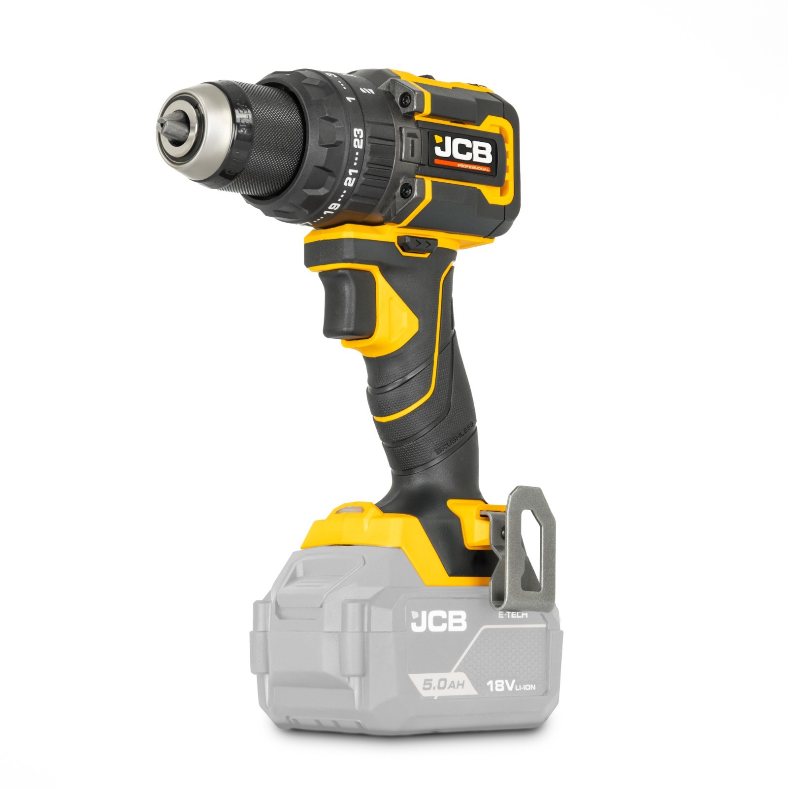 JCB Pro Cordless Combi Drill 18v Compact 75Nm Electric Screwdriver Hammer