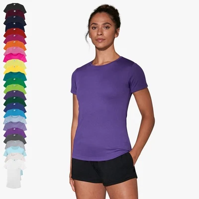JUST COOL - Damen Funktionsshirt 'JC005' TShirt Sport Fitness Laufshirt XS - 4XL - Bild 1 von 4