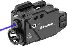 Gmconn 800 Lumens Pistol Light and Green Red Blue Laser Combo,