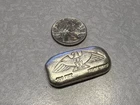 Vintage Montana Gold & Silver Corp 1 oz .999 Silver Poured Bar Montana Eagle MGS