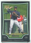 Diory Hernandez Chicago Cubs 2009 Bowman Draft R/C
