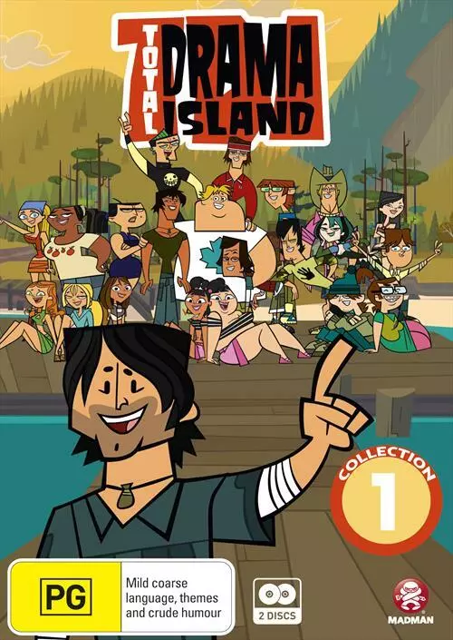 Total Drama Island : Collection 1 (DVD, 2010, 2-Disc Set) 9322225081789