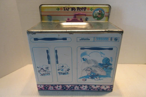 Vintage Metal Wolverine #522 Lil Bo Peep Kitchen Sink Tin Toy