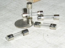 5 NEW BUSS BUSSMAN BK GMA-4A 5MM X 20MM 4A 4000MA 4 AMP 125V GLASS FAST FUSE USA