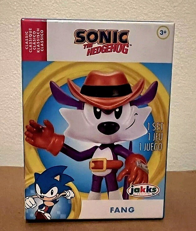 Sonic The Hedgehog RARE Fang the Sniper Jakks Pacific 2.5in Sonic The Hedgehog RARE Fang the Sniper Jakks Pacific 2.5in