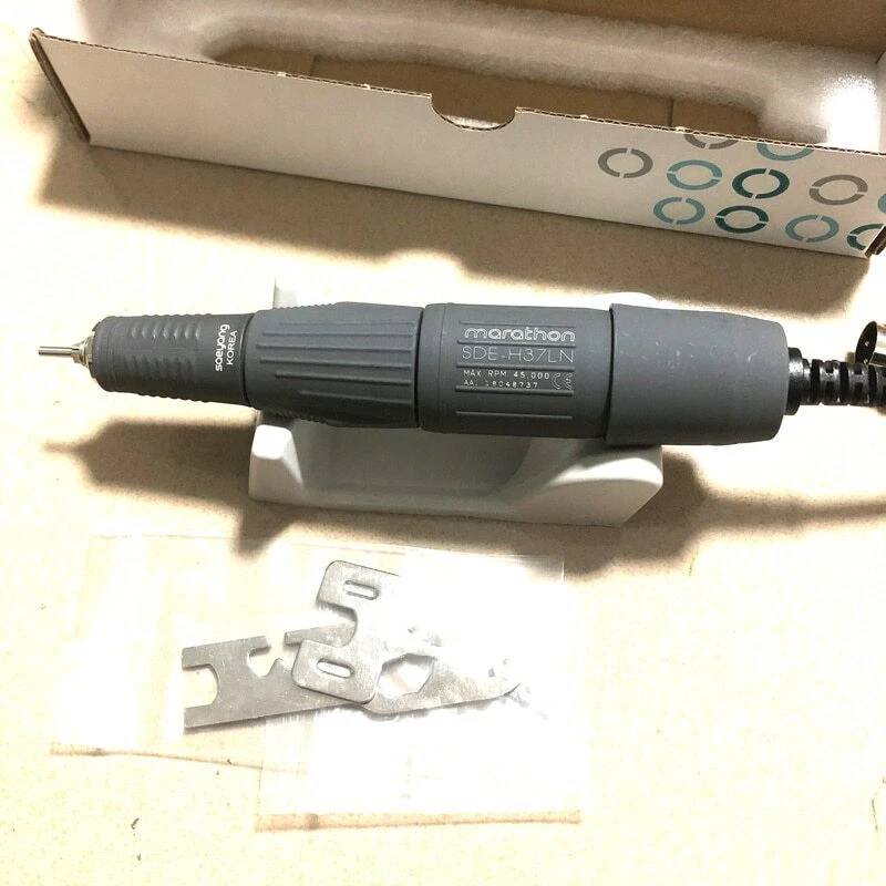 1 pieza dental LAB MARATHON micromotor pulido pieza de mano 2,35 mm SDE-H37L1 35000 RPM Foto 3 de 4