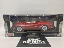 Motor Max 1/18 Scale Diecast 73129 - 1953 Buick Skylark In RED!