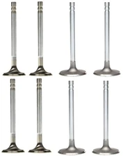 VALVES Set/8 Intake+Exhaust for Mercruiser OMC Volvo w/GM Marine 140 HP 181 3.0L