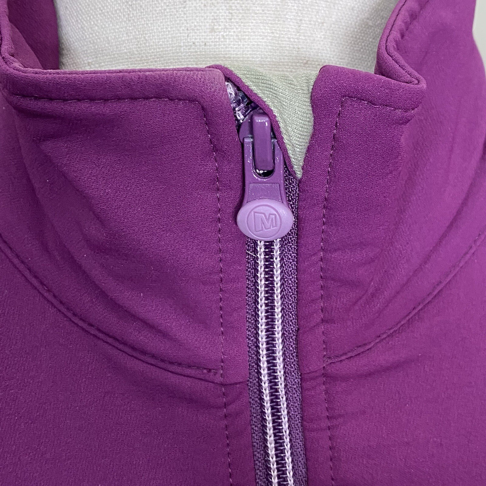Merrell Women’s Full Zip Softshell Jacket Purple … - image 6
