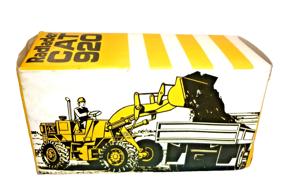 Gescha Metallmodell Radlader 2880 Caterpillar Cat 920 1:50 OVP Excavator