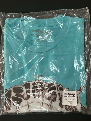 Wolfgangs Vintage Tour Cream Mens large 100 Percent Cotton brand new