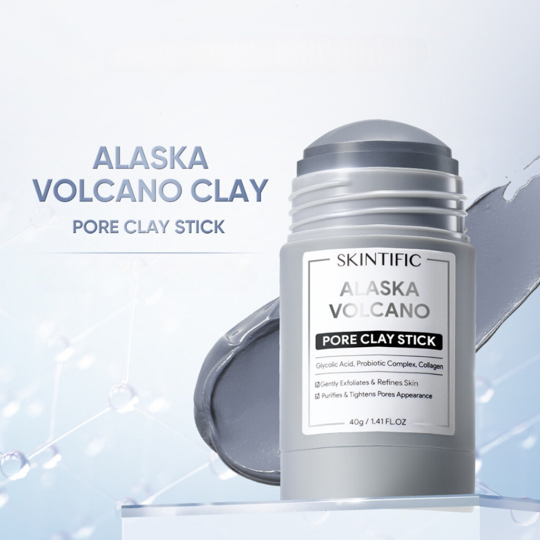 SKINTIFIC Alaska Volcano Clay Stick Mask 40g Deep Pore Detox