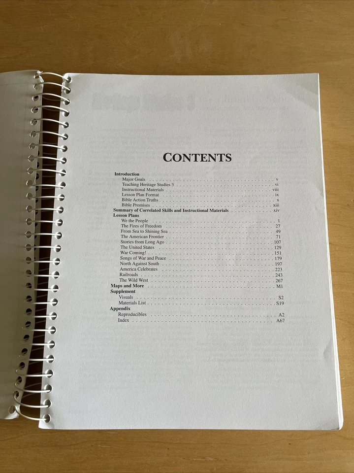 Bob Jones BJU HERITAGE STUDIES 3 SWEET LAND OF LIBERTY Teacher gd. homeschooling - Image 3 of 4