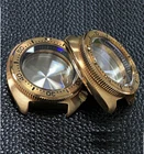 46mm Diver Watch Case Solid Bronze 20BAR Fit For NH35 NH36 Sapphire