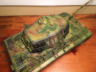 B8 RARE CUSTOM Forces Of Valor Unimax 1:32 German King Tiger II
