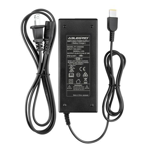 33.6v AC DC Adapter for Unagi Model One E350 E500 Scooter Charger eBay