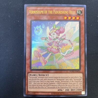 | Yugioh Vernusylph of the Flourishing Hills POTE-EN016 1st Ultra Rare NM/M   | | eBay