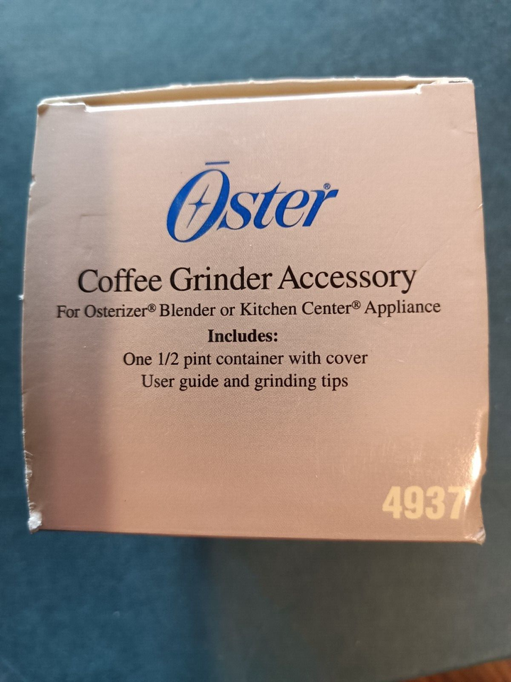 Oster Coffee Grinder Accessory 4937 For Osterizer Blender or Kitchen