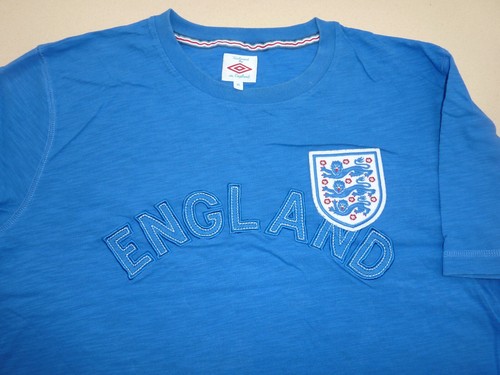 ENGLAND UMBRO FOOTBALL SOCCER 100% COTTON T-SHIRT TOP XLARGE - Bild 1 von 5