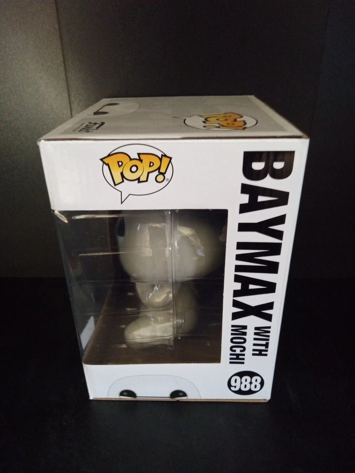 Funko POP! Figura Vinilo Disney Big Hero 6 Baymax con Mochi #988 Nueva Foto 4 de 4