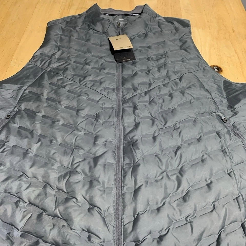 Nike Therma-FIT ADV Repel Down Running Vest FB7542-084 Mens Size 4XL-Tall - Image 3 of 4