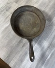 Antique 1800s Gate Marked Cast Iron Skillet #8 9.5” Erie Griswold Tear Drop