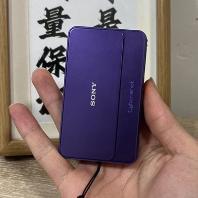 Sony Cyber Shot DSC-T99 CCD Digital Camera 14.1MP 4x Optical Zoom Purple