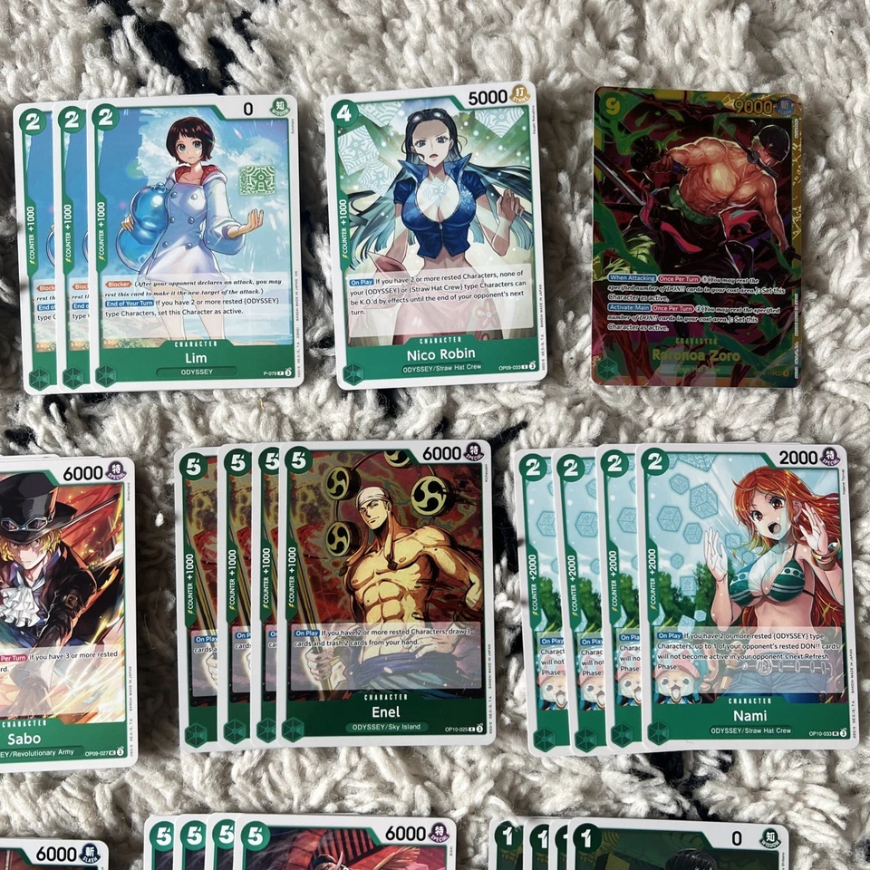 OP TCG Lim ODYSSEY Deck full ready to play - Image 3 of 4