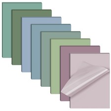 Yinder 240 Sheets Transparent Sticky Notes, 4x6 Clear 4 x 6 inches, Pastel
