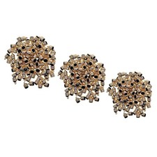 100Pcs Necklace Cord End Caps Tassel Caps Beads crimps End