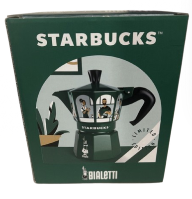 【★STARBUCKS★】エスプレッソマシン ビアレッティ タッゾーナ NEW Starbucks x Bialetti Italy Limited Edition 2025 Moka Coffee