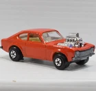 MATCHBOX HOT ROCKER NO. 67 ROLAMATICS VINTAGE 1973 FORD CAPRI ORANGE ENGLAND