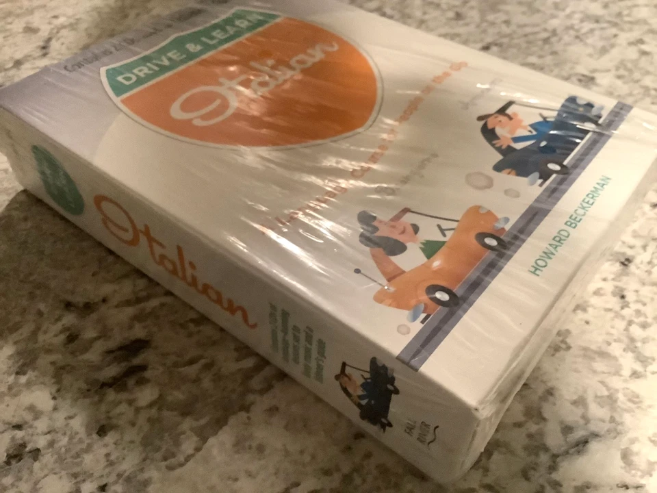 ITALIAN Drive & Learn- Howard Beckerman 2 CD's & Listener's Guide . BRAND NEW - Image 4 of 4