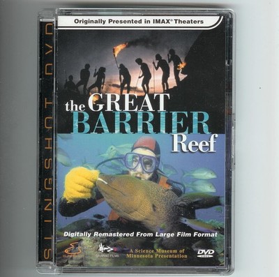 DVD The Great Barrier Reef (1981) originally presented in IMAX Theaters