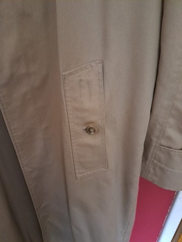 Gabardina clásica unisex DAKS London talla 40 regular en muy buena condición - Imagen 5 de 18