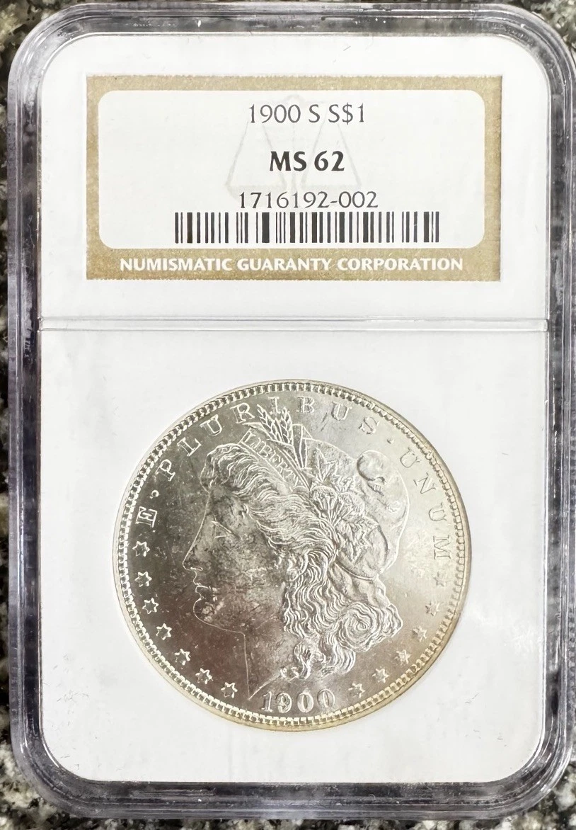 MS 62 Graded 1900 Year Morgan US Dollars (1878-1921) for sale | eBay