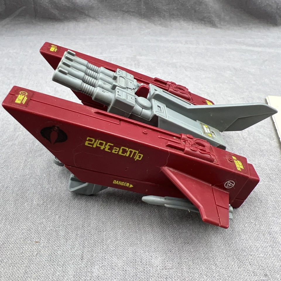 1987 Cobra Jet Pack & Blueprints Vintage G.I. GI Joe 3,75 ARAH Лот 100% Полный - Изображение 3 из 4