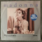 Madonna Like A Virgin / Stay 12" Single Vinyl 1984 - hype sticker/no poster